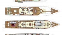 Yacht BLIND DATE 161 -  Layout